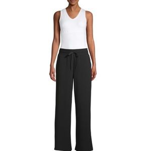 Athletic Works New Black Wide Leg Pant - M
